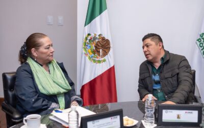 RICARDO GALLARDO REAFIRMA APOYO TOTAL DEL ESTADO A PROCESO ELECTORAL