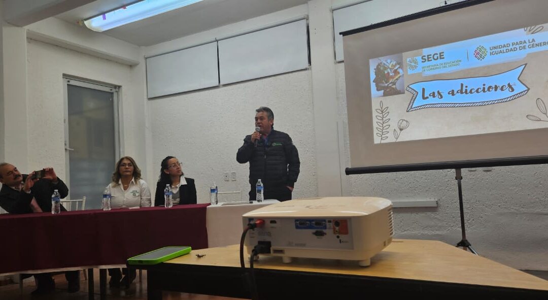 PROMUEVEN PREVENCIÓN DE ADICCIONES EN PLANTELES EDUCATIVOS