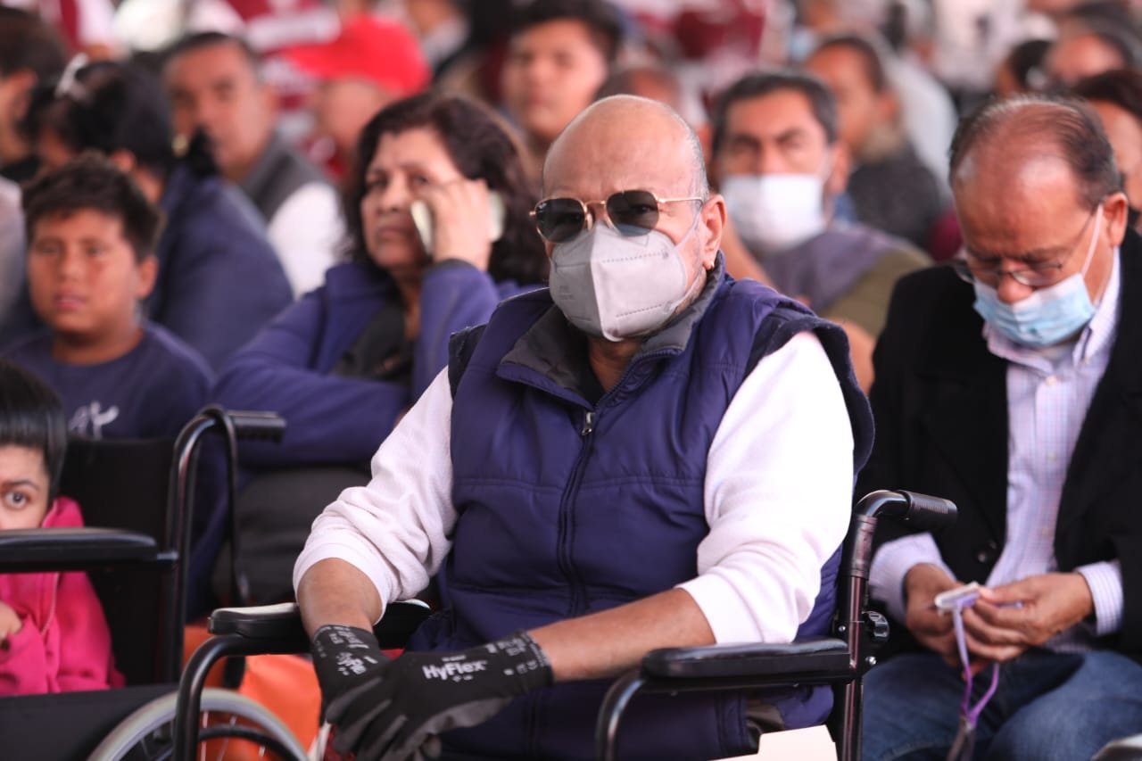 PERSONAS CON DISCAPACIDAD AGRADECEN APOYO DE RICARDO GALLARDO