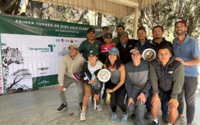 UN ÉXITO PRIMER TORNEO MX DE DISC GOLF CLASIFICACIÓN A EN EL TANGAMANGA I