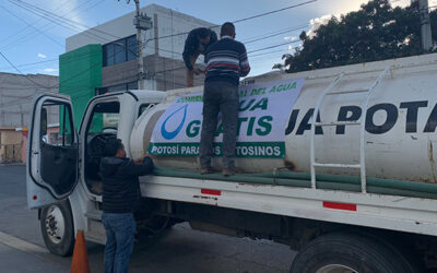 ABASTECE CEA AGUA A FAMILIAS AFECTADAS POR FUGAS DE EL REALITO