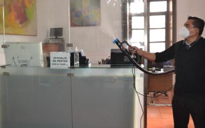 APLICAN ESTRICTAS MEDIDAS SANITARIAS ENTRE PERSONAL DE LA OFICIALÍA MAYOR