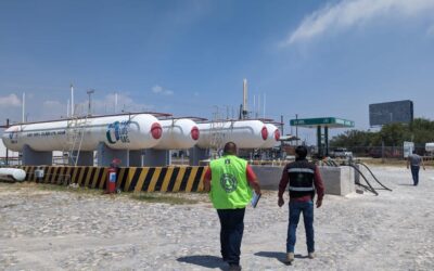 PROTECCIÓN CIVIL ESTATAL REALIZA INSPECCIONES A EMPRESAS GASERAS