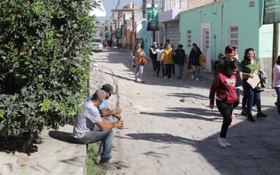 ARRANCA PAVIMENTACIÓN DE LA CALLE AZTECA NORTE