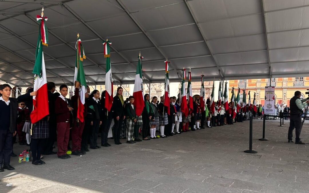 CONMEMORA ESTADO DÍA DE LA BANDERA