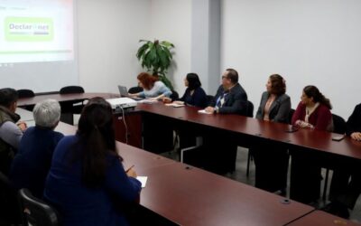 CAPACITAN A LOS SERVIDORES PÚBLICOS ENCARGADOS DE LA IMPLEMENTACIÓN DEL SISTEMA DECLARANET SAN LUIS