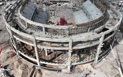 REALIZAN SUPERVISIÓN EN OBRAS DE LA ARENA POTOSÍ