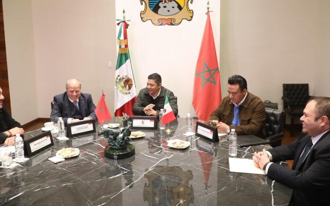 EMBAJADOR DEL REINO DE MARRUECOS SE REUNE CON GOBIERNO DE SLP