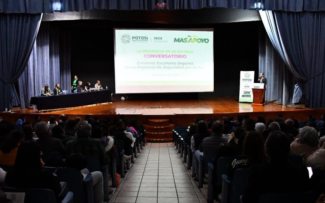 REALIZAN CONVERSATORIO PARA FORTALECER LA PREVENCIÓN DE LA VIOLENCIA ESCOLAR
