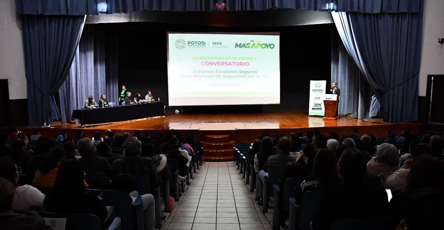 REALIZAN CONVERSATORIO PARA FORTALECER LA PREVENCIÓN DE LA VIOLENCIA ESCOLAR