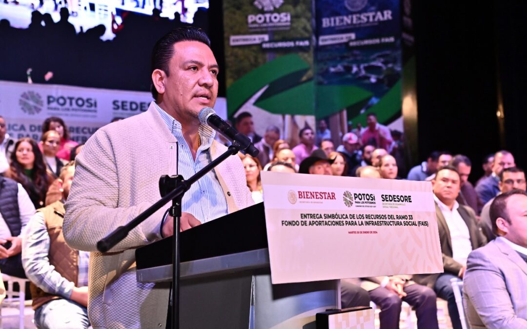 GOBIERNO ESTATAL CONTRIBUYE AL PROGRESO SOCIAL DE LOS MUNICIPIOS