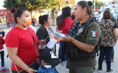 REALIZAN PRIMERA FERIA DE LA PREVENCIÓN «DESDE TU COLONIA»
