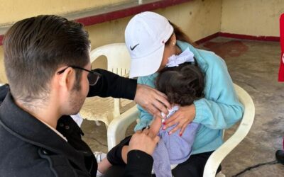 PROMUEVEN CAMPAÑA DE VACUNACIÓN CONTRA EL SARAMPIÓN