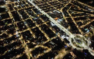 ENTREGAN NUEVA ILUMINACIÓN EN AVENIDA HIMNO NACIONAL DE LA CAPITAL