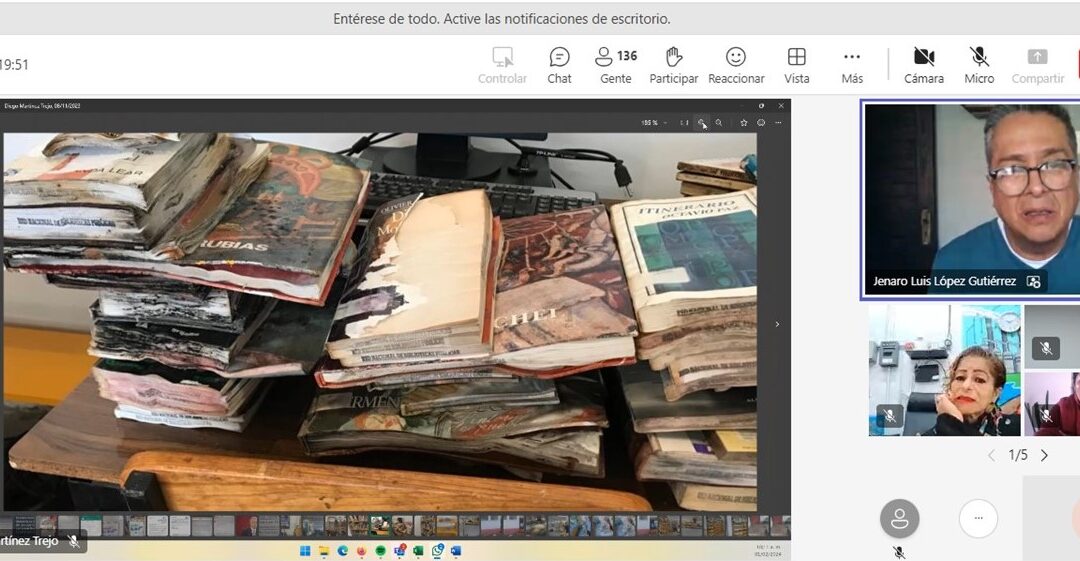 SEER CAPACITA A RESPONSABLES DE BIBLIOTECAS PÚBLICAS DEL ESTADO