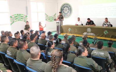 FORTALECE ESTADO, PROFESIONALIZACIÓN DE CUERPOS DE SEGURIDAD