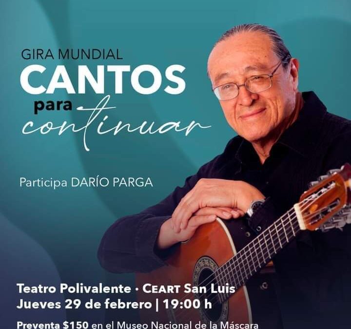 CANTAUTOR GABINO PALOMARES SE PRESENTÓ EN EL CENTRO DE LAS ARTES