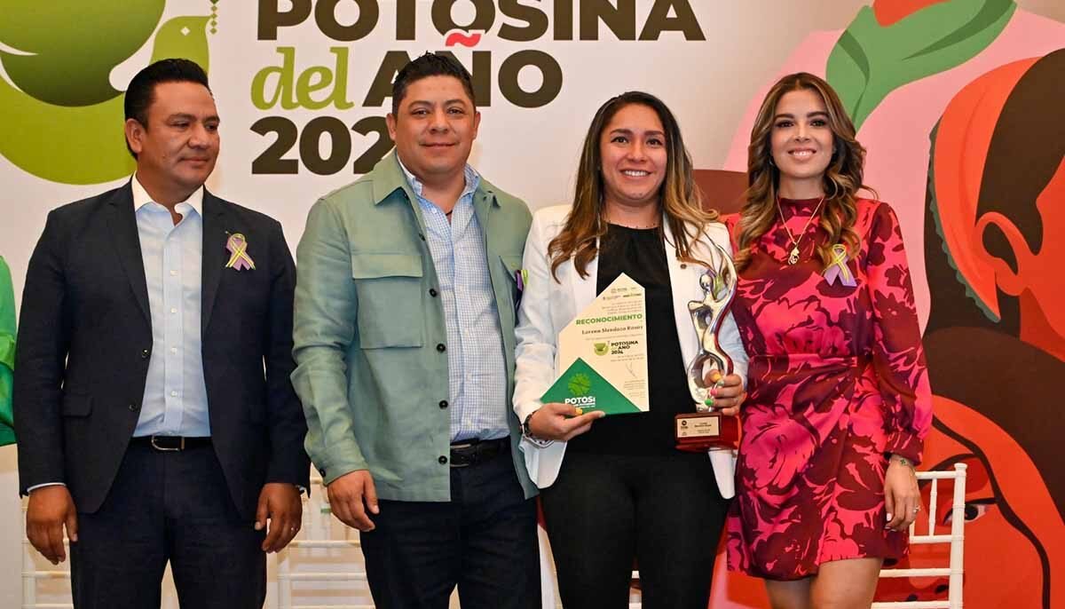 ENTREGAN RECONOCIMIENTO “POTOSINA DEL AÑO, EDICIÓN 2024”