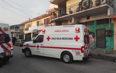 Hombre Macheteado en la Calle Madero de Ciudad Valles