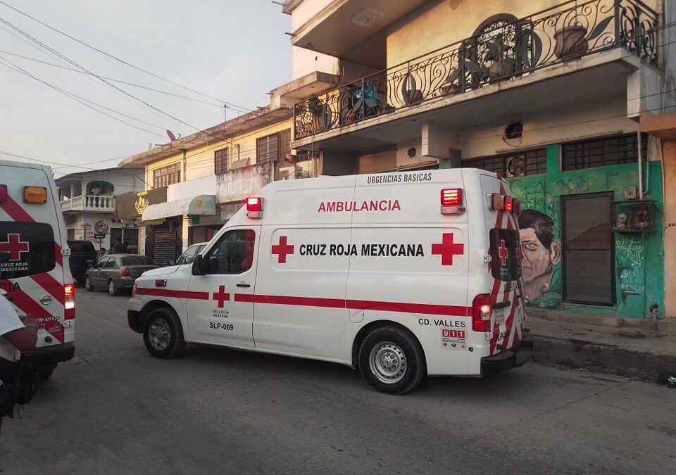 Hombre Macheteado en la Calle Madero de Ciudad Valles