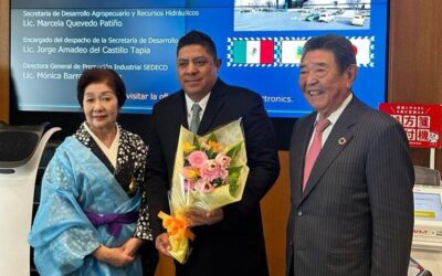 RICARDO GALLARDO SE REÚNE CON VICEMINISTRO DE RELACIONES EXTERIORES DE JAPÓN
