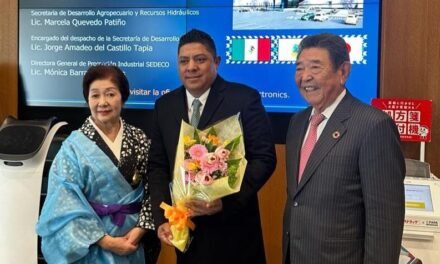 RICARDO GALLARDO SE REÚNE CON VICEMINISTRO DE RELACIONES EXTERIORES DE JAPÓN