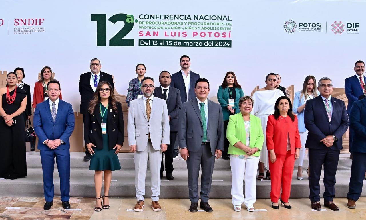 SE REALIZA CONFERENCIA NACIONAL DE PROCURADORAS Y PROCURADORES DE PROTECCIÓN DE NIÑAS, NIÑOS Y ADOLESCENTES EN SLP