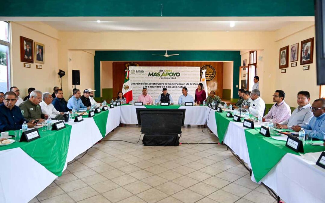 Mesa de Seguridad: Estrategias para la Construcción de la Paz en la Región Media de San Luis Potosí