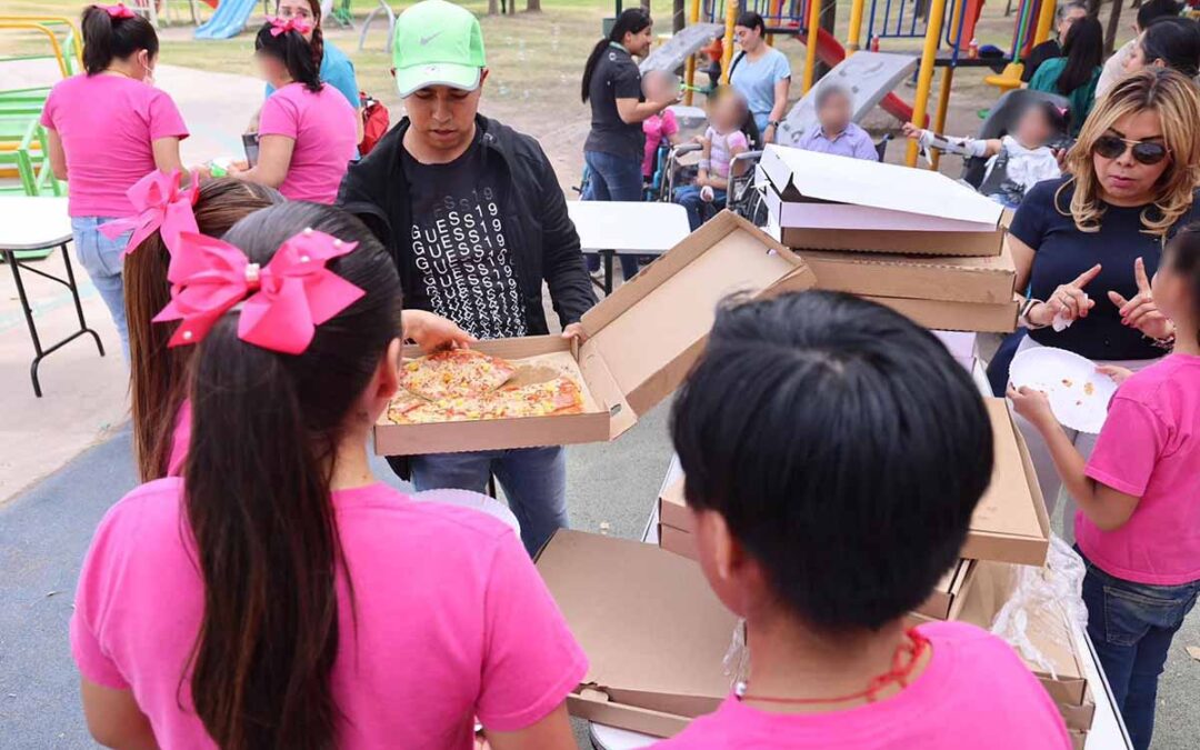 MENORES BAJO TUTELA DEL ESTADO CELEBRAN CONVIVIO EN EL TANGAMANGA