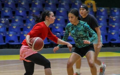 REALIZAN CAMPO DE PRUEBAS DEL EQUIPO FEMENIL DE BASQUETBOL