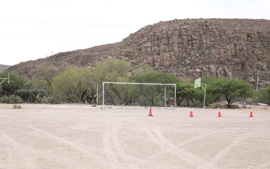 REHABILITARÁN UNIDAD DEPORTIVA EN ESCALERILLAS