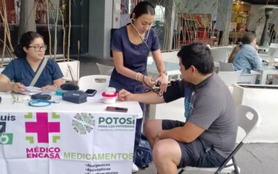 LLEVAN ATENCIÓN MÉDICA GRATUITA A COLONIAS DE LA CAPITAL