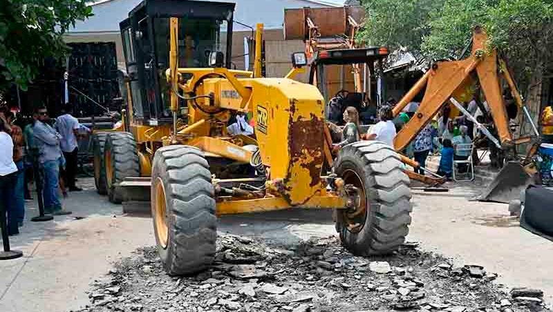 REHABILITARÁN CALLE ESTADIO EN CIUDAD VALLES