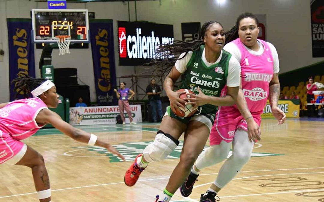 DEBUTAN “SANTAS DEL POTOSÍ” EN LA LIGA PROFESIONAL DE BALONCESTO FEMENIL