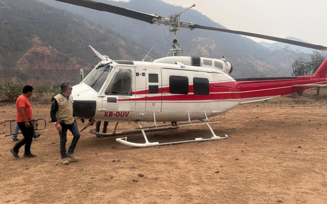 SIGUEN ACCIONES DE COMBATE A INCENDIOS EN EL ESTADO