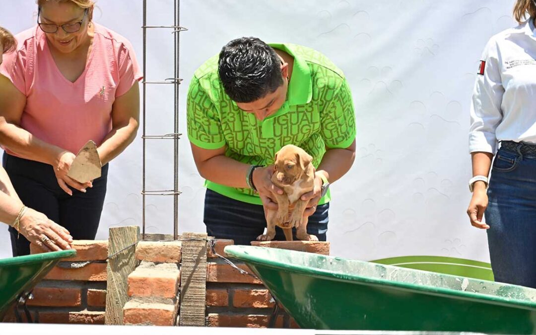 INICIA CONSTRUCCIÓN DE REFUGIO PARA MASCOTAS