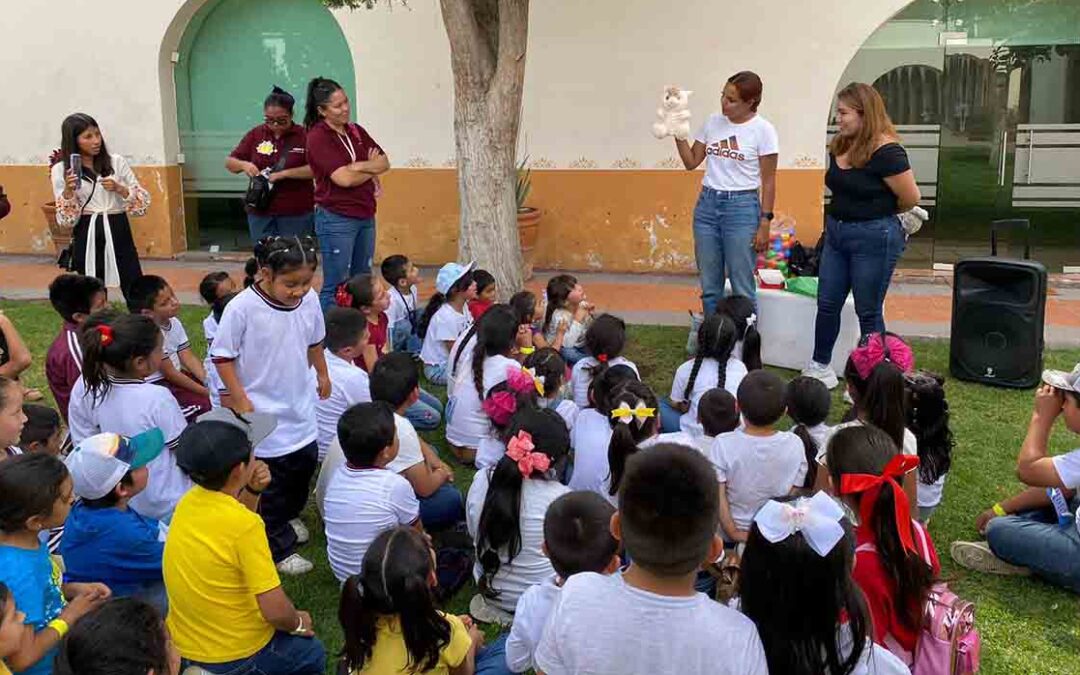 REALIZAN ACTIVIDADES PARA PROMOVER DERECHOS DE LA NIÑEZ