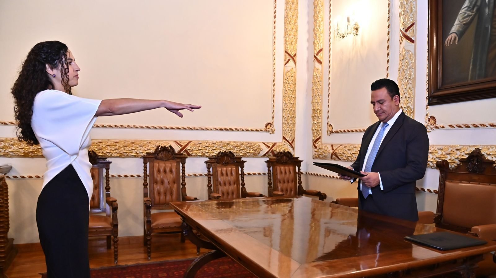 TOMA PROTESTA NUEVA TITULAR DE LA SUBSECRETARÍA DE ENLACE INTERINSTITUCIONAL