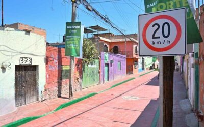 FUE ENTREGADA RAHABILITADA CALLE AZTECA NORTE EN BARRIO DE TLAXCALA