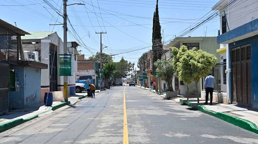 FUE INAUGURADA CALLE 99, EN PRADOS DE SAN VICENTE