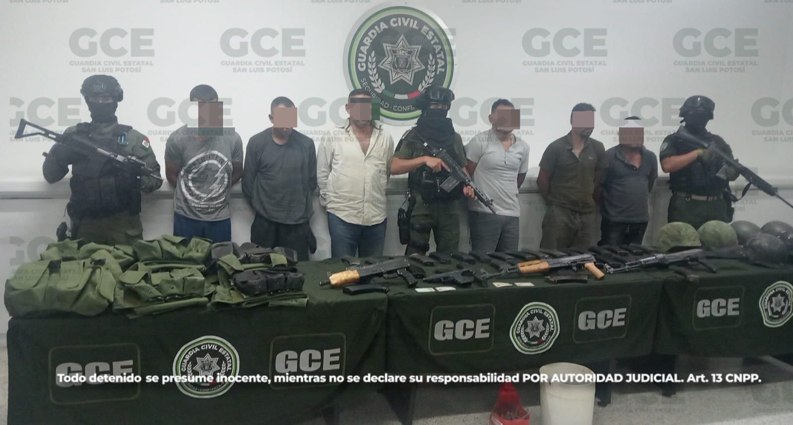 SEIS DETENIDOS TRAS OPERATIVO EN SAN CIRO DE ACOSTA