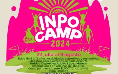 REALIZARÁ INPODE CAMPAMENTO DEPORTIVO INCLUSIVO