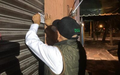 CLAUSURAN MÁS ESTABLECIMIENTOS EN OPERATIVO “ANTRO SEGURO”