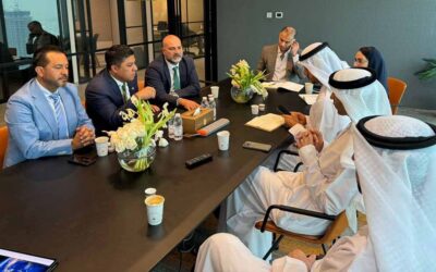 PROMOCIONAN A SLP ANTE MINISTRO DE COMERCIO DE EMIRATOS ÁRABES UNIDOS