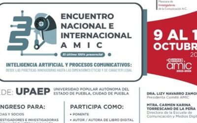 INVITAN A INVESTIGADORES EN COMUNICACIÓN A ENCUENTRO SOBRE INTELIGENCIA ARTIFICIAL