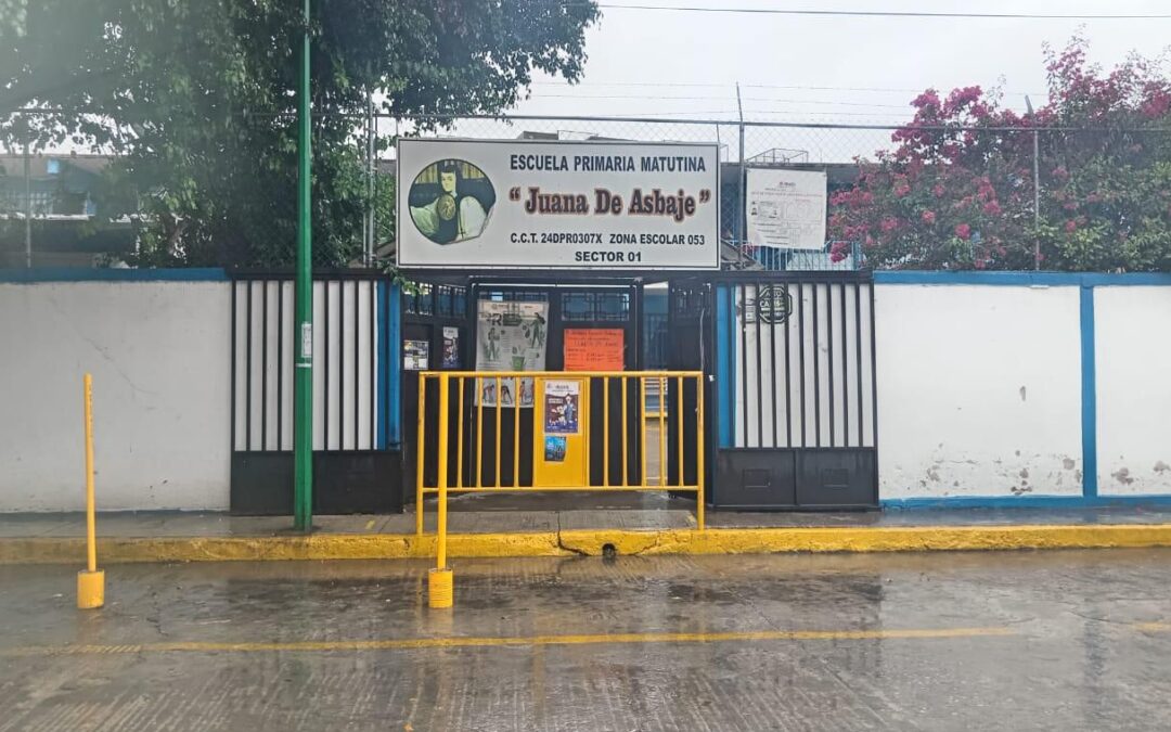 25 PLANTELES EDUCATIVOS DE SLP REPORTAN AFECTACIONES POR LLUVIAS