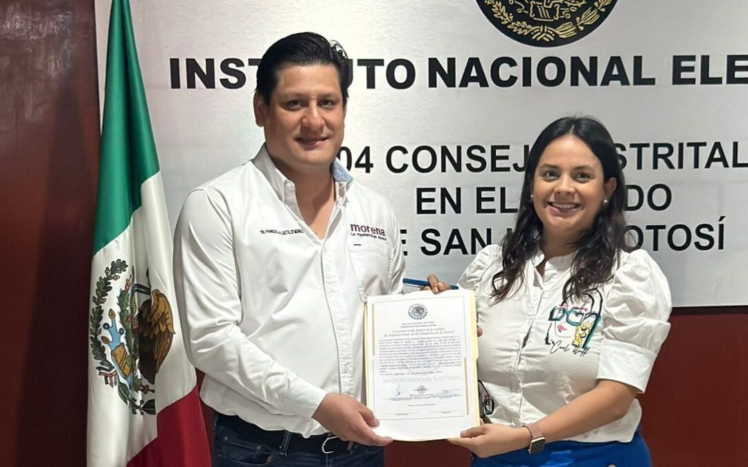 INE ENTREGA CONSTANCIA DE MAYORÍA A DIPUTADO ELECTO DR. FRANCISCO CASTILLO