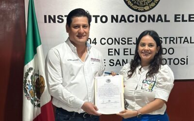 INE ENTREGA CONSTANCIA DE MAYORÍA A DIPUTADO ELECTO DR. FRANCISCO CASTILLO
