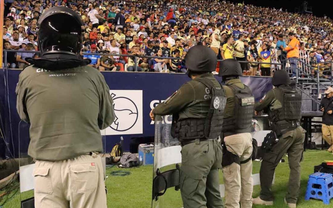 SE IMPLEMENTÓ OPERATIVO “ESTADIO SEGURO” EN PARTIDO AMÉRICA VS. SAN LUIS