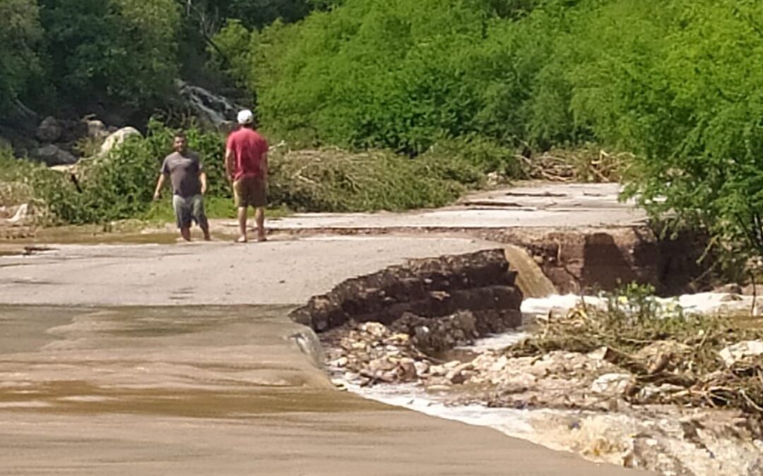 ATIENDEN REPORTES DE AFECTACIONES POR LLUVIAS